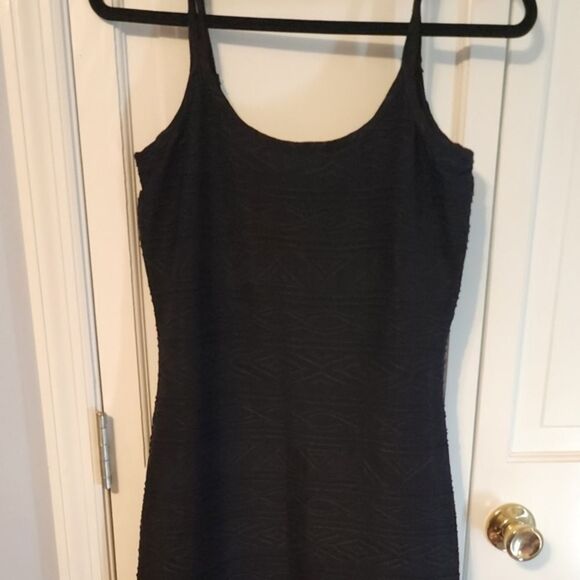SHAPEFX Fitted Black Lomg ribbed‎ dress,Simple yet Stunning. Size 8 NEVER WORN - Picture 9 of 13